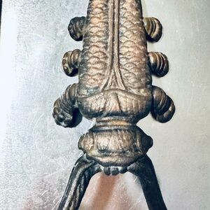 Vintage Cast Iron Beetle Boot Jack Puller